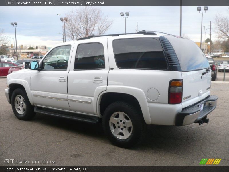 Summit White / Tan/Neutral 2004 Chevrolet Tahoe LT 4x4