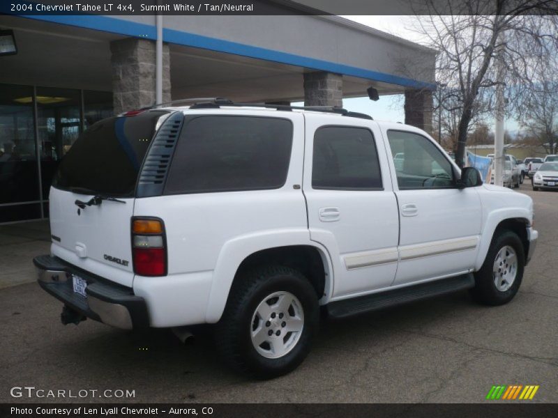 Summit White / Tan/Neutral 2004 Chevrolet Tahoe LT 4x4