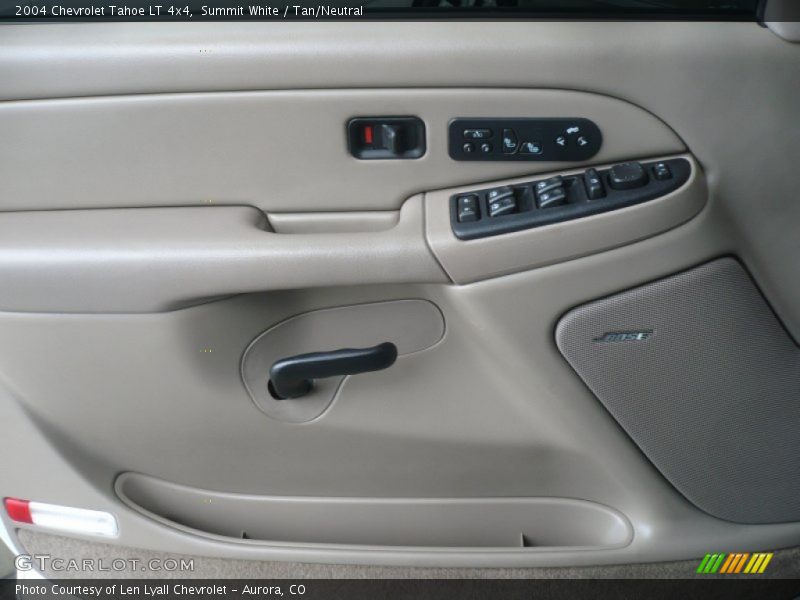 Summit White / Tan/Neutral 2004 Chevrolet Tahoe LT 4x4