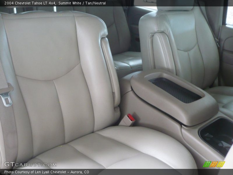 Summit White / Tan/Neutral 2004 Chevrolet Tahoe LT 4x4