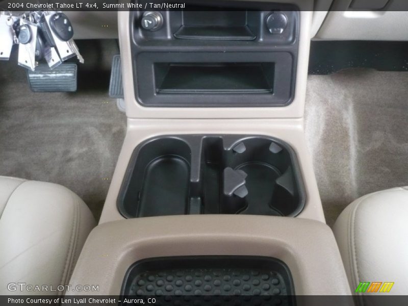 Summit White / Tan/Neutral 2004 Chevrolet Tahoe LT 4x4