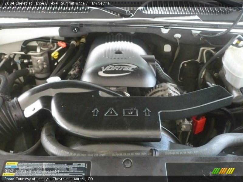 Summit White / Tan/Neutral 2004 Chevrolet Tahoe LT 4x4