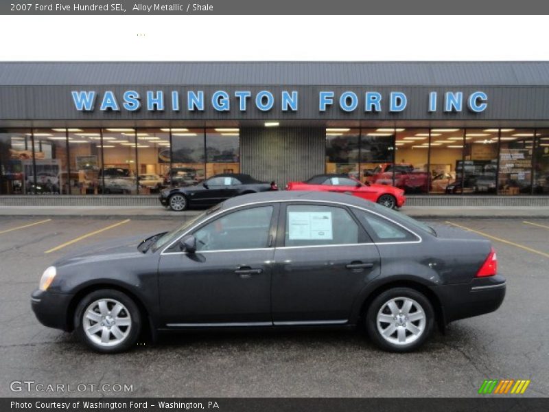Alloy Metallic / Shale 2007 Ford Five Hundred SEL