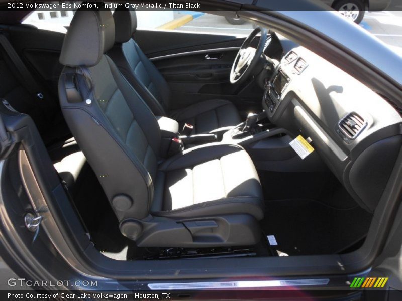 Indium Gray Metallic / Titan Black 2012 Volkswagen Eos Komfort