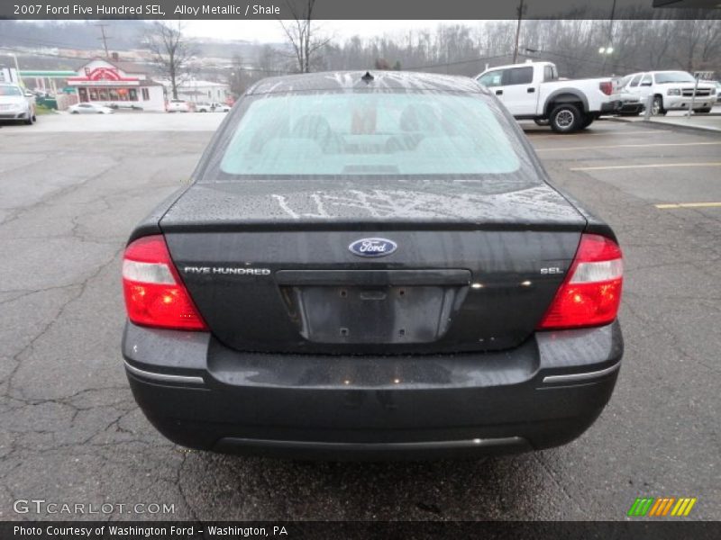 Alloy Metallic / Shale 2007 Ford Five Hundred SEL