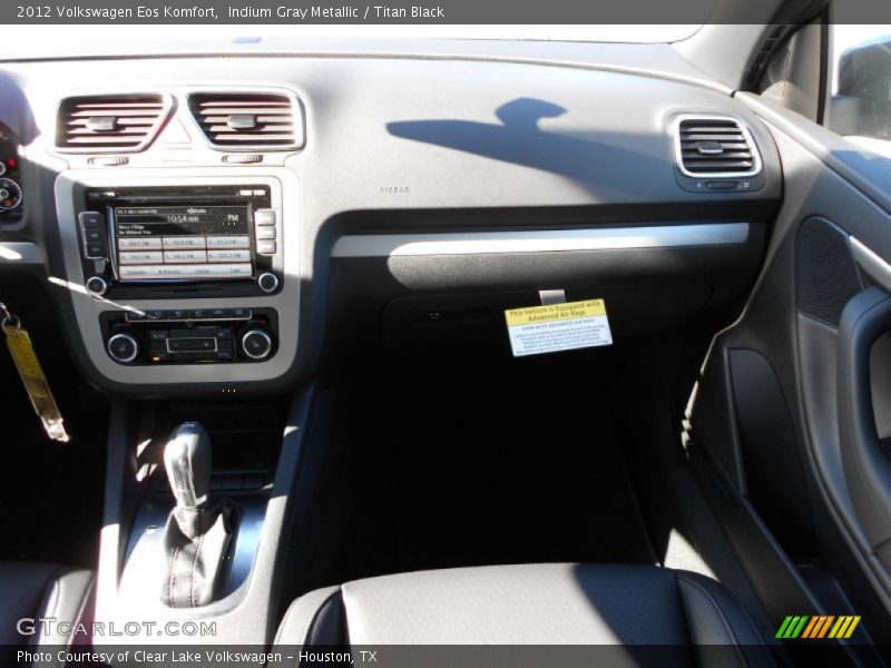 Indium Gray Metallic / Titan Black 2012 Volkswagen Eos Komfort