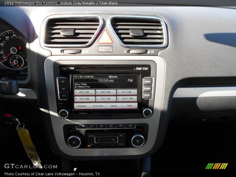 Indium Gray Metallic / Titan Black 2012 Volkswagen Eos Komfort