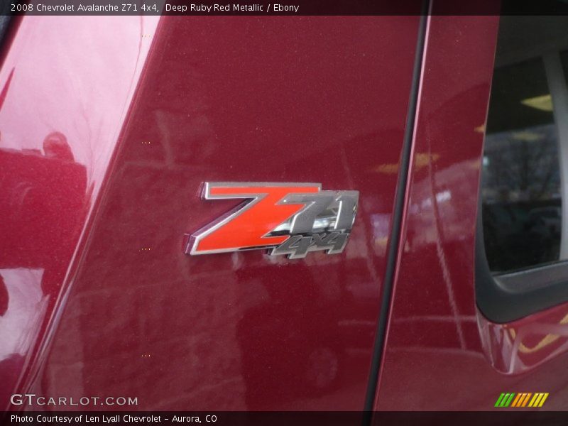  2008 Avalanche Z71 4x4 Logo
