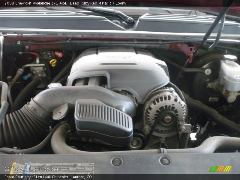  2008 Avalanche Z71 4x4 Engine - 5.3 Liter Flex-Fuel OHV 16-Valve Vortec V8