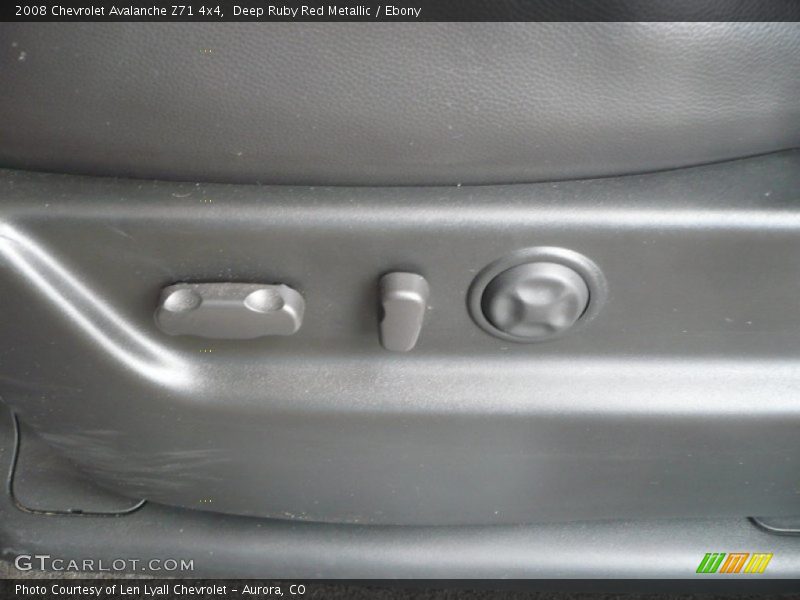 Deep Ruby Red Metallic / Ebony 2008 Chevrolet Avalanche Z71 4x4