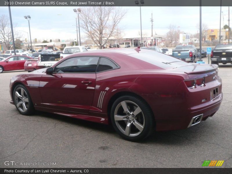 Red Jewel Tintcoat / Black 2010 Chevrolet Camaro SS/RS Coupe