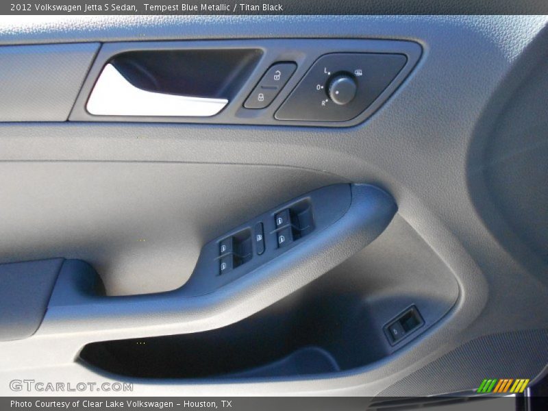 Tempest Blue Metallic / Titan Black 2012 Volkswagen Jetta S Sedan