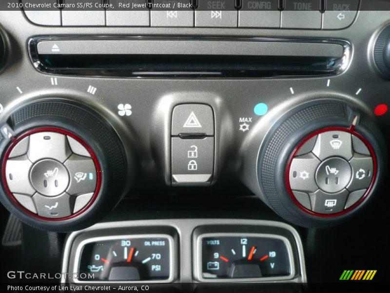 Controls of 2010 Camaro SS/RS Coupe