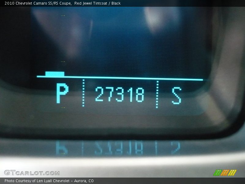 Red Jewel Tintcoat / Black 2010 Chevrolet Camaro SS/RS Coupe