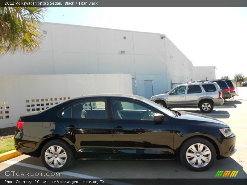 Black / Titan Black 2012 Volkswagen Jetta S Sedan