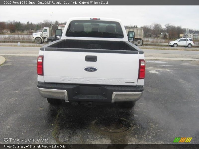 Oxford White / Steel 2012 Ford F250 Super Duty XLT Regular Cab 4x4