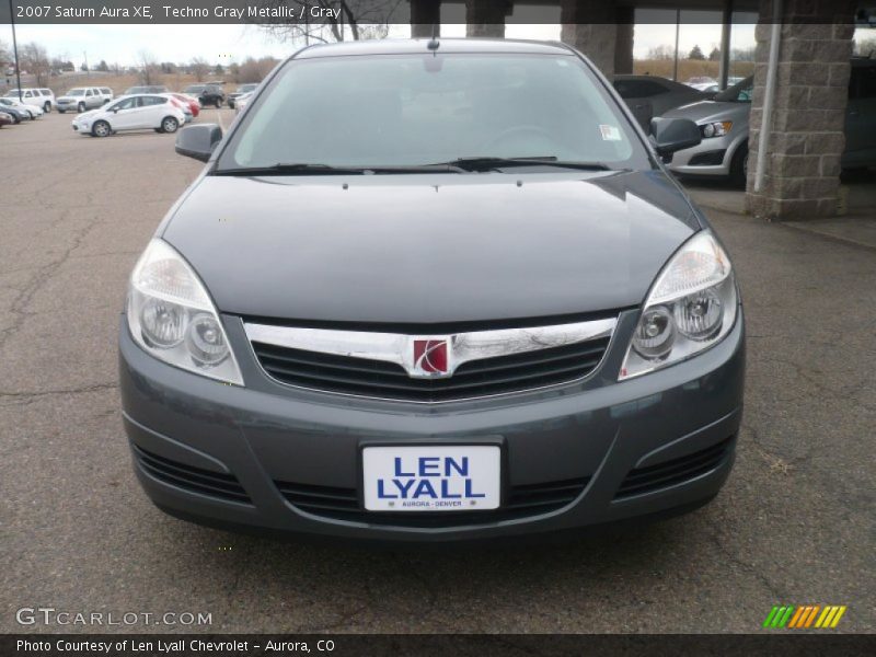 Techno Gray Metallic / Gray 2007 Saturn Aura XE