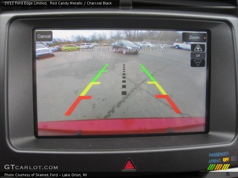 Backup Camera - 2012 Ford Edge Limited
