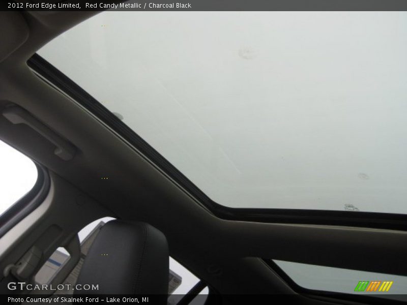 Red Candy Metallic / Charcoal Black 2012 Ford Edge Limited