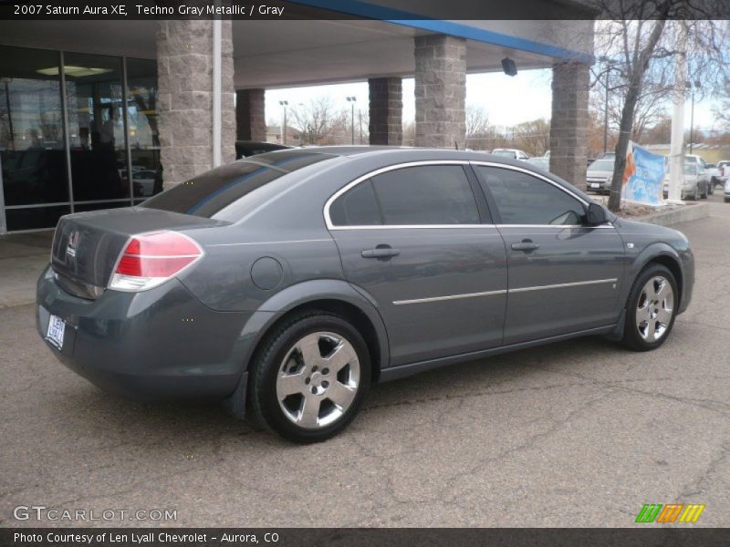 Techno Gray Metallic / Gray 2007 Saturn Aura XE