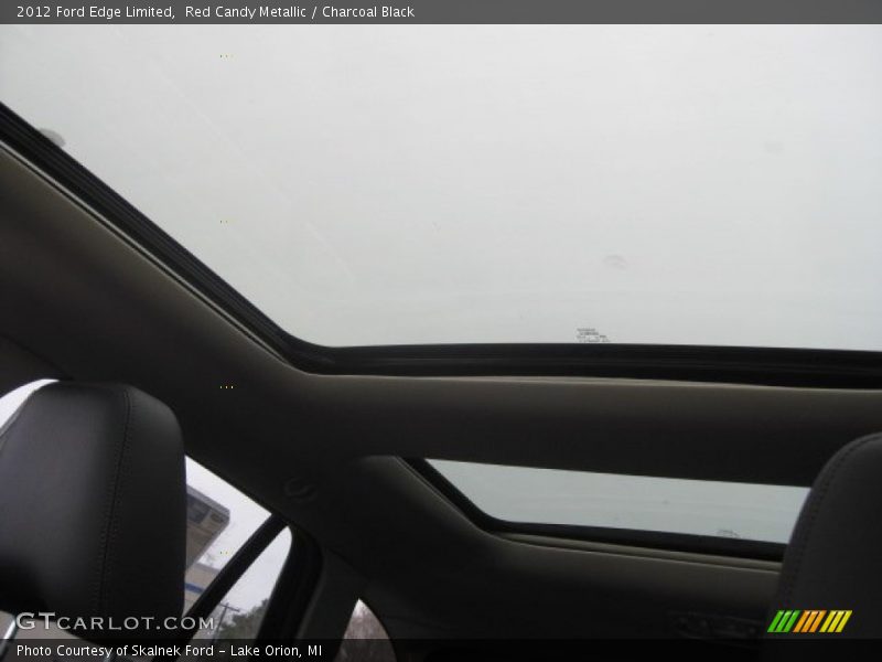 Sunroof of 2012 Edge Limited