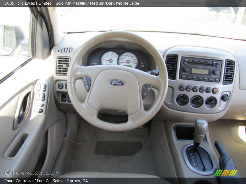 Dashboard of 2005 Escape Limited