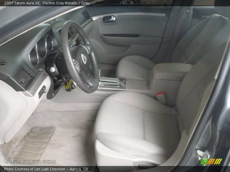 Techno Gray Metallic / Gray 2007 Saturn Aura XE