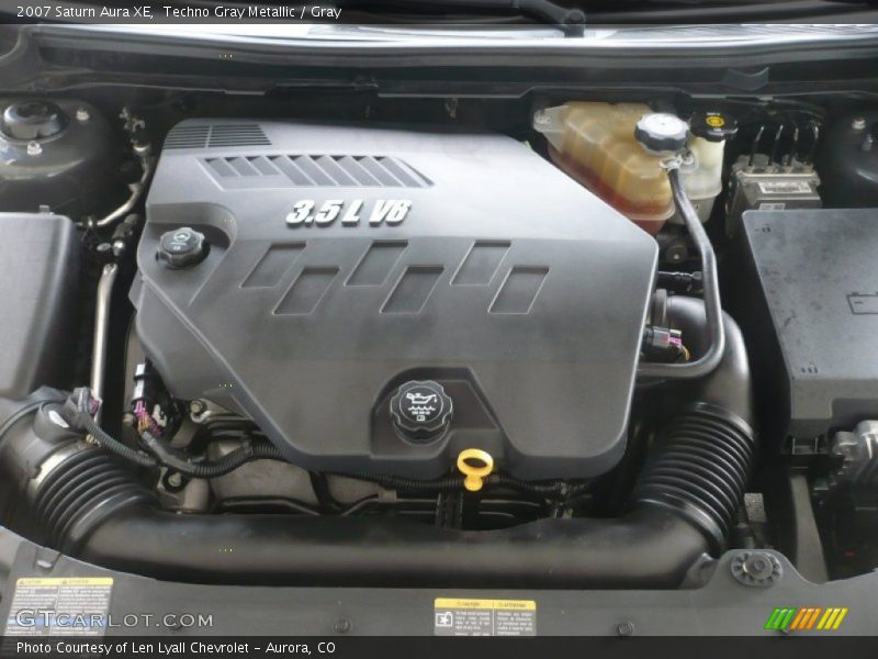 Techno Gray Metallic / Gray 2007 Saturn Aura XE
