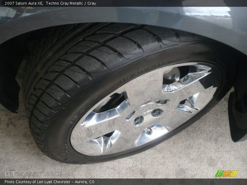 Techno Gray Metallic / Gray 2007 Saturn Aura XE