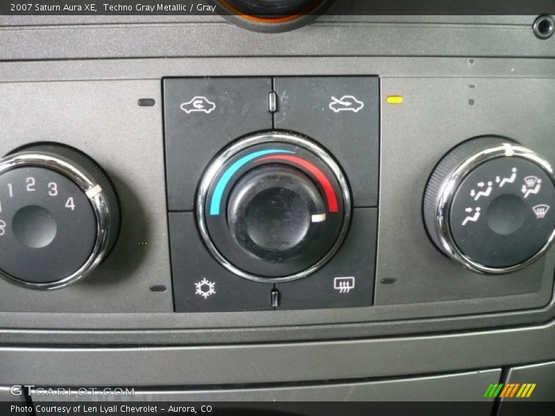 Techno Gray Metallic / Gray 2007 Saturn Aura XE