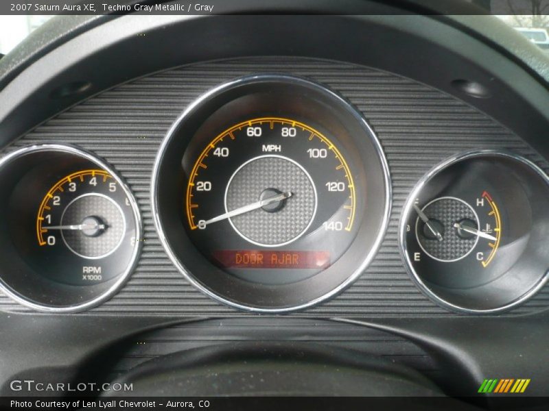 Techno Gray Metallic / Gray 2007 Saturn Aura XE