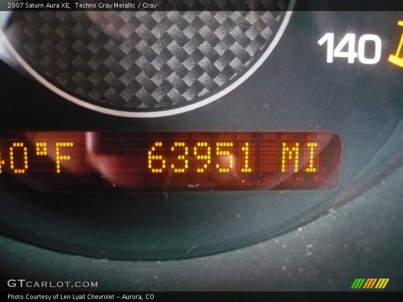 Techno Gray Metallic / Gray 2007 Saturn Aura XE
