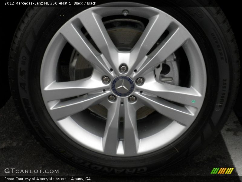 Black / Black 2012 Mercedes-Benz ML 350 4Matic