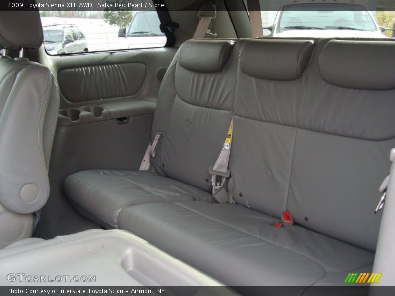 Salsa Red Pearl / Stone 2009 Toyota Sienna XLE AWD