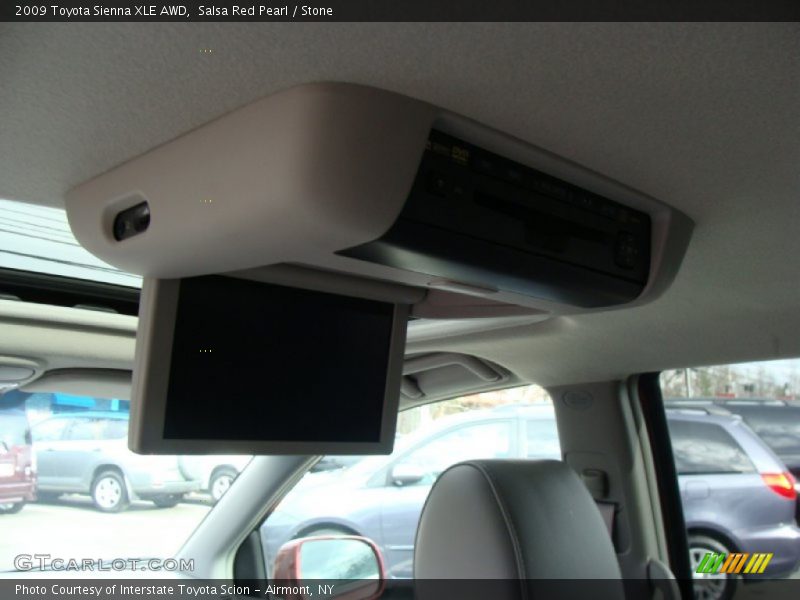 Salsa Red Pearl / Stone 2009 Toyota Sienna XLE AWD