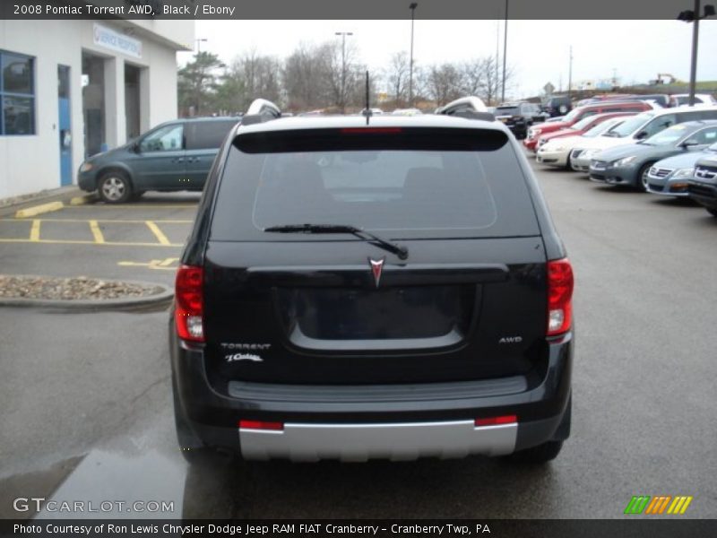 Black / Ebony 2008 Pontiac Torrent AWD