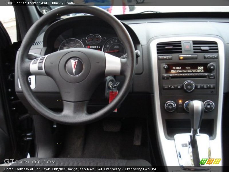 Black / Ebony 2008 Pontiac Torrent AWD