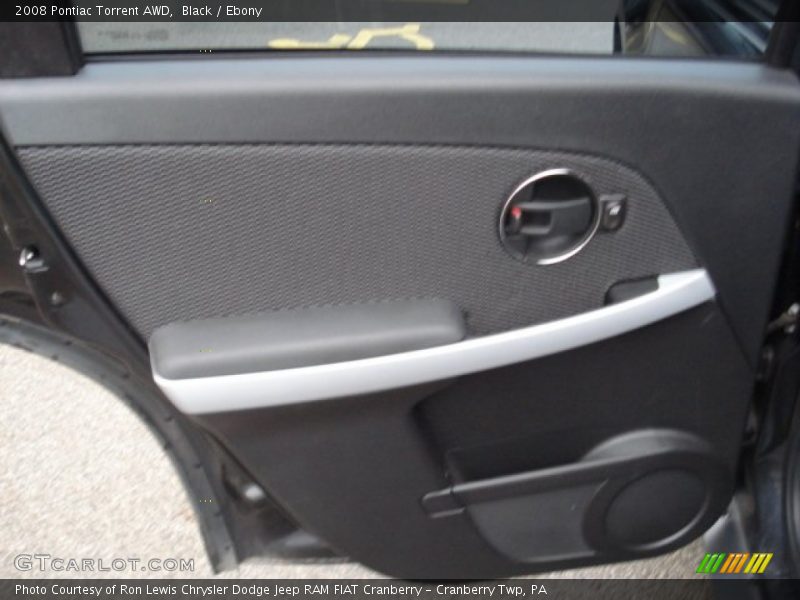 Black / Ebony 2008 Pontiac Torrent AWD