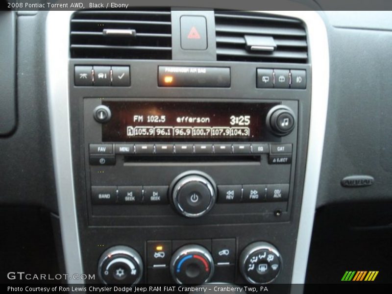 Black / Ebony 2008 Pontiac Torrent AWD