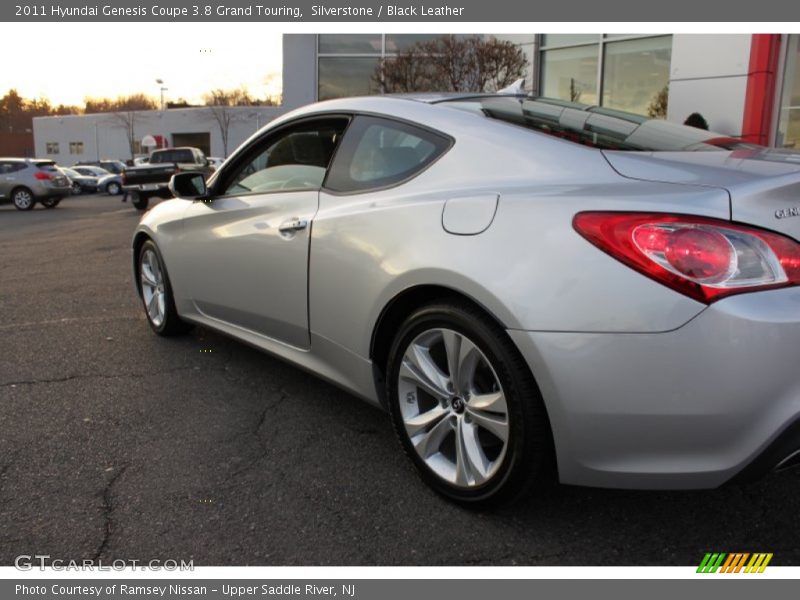 Silverstone / Black Leather 2011 Hyundai Genesis Coupe 3.8 Grand Touring