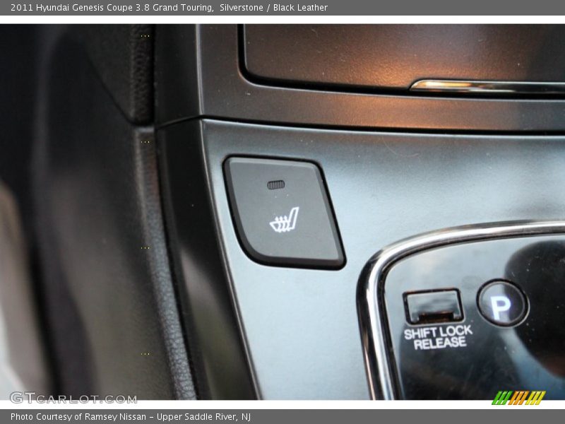 Silverstone / Black Leather 2011 Hyundai Genesis Coupe 3.8 Grand Touring