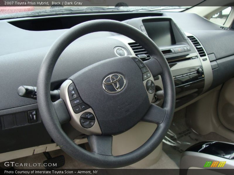 Black / Dark Gray 2007 Toyota Prius Hybrid