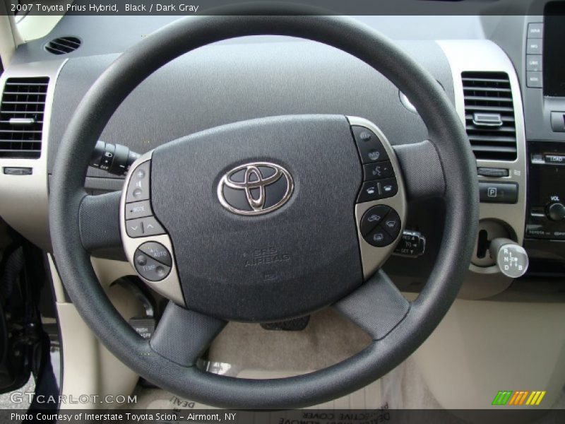 Black / Dark Gray 2007 Toyota Prius Hybrid