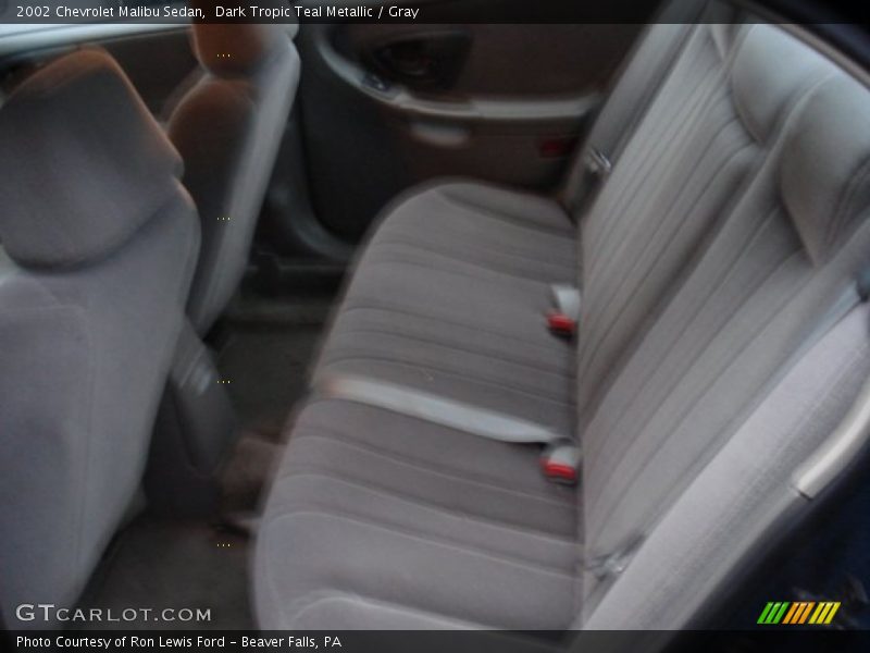 Dark Tropic Teal Metallic / Gray 2002 Chevrolet Malibu Sedan