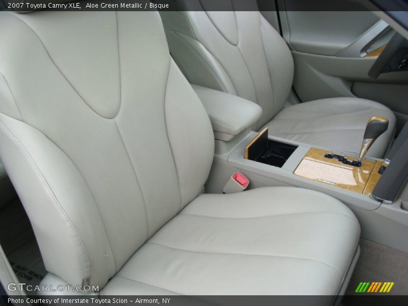 Aloe Green Metallic / Bisque 2007 Toyota Camry XLE