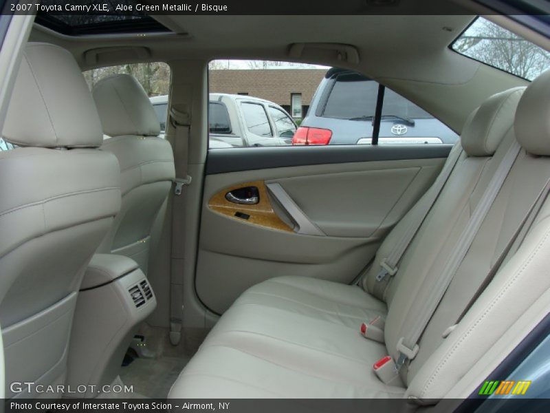 Aloe Green Metallic / Bisque 2007 Toyota Camry XLE