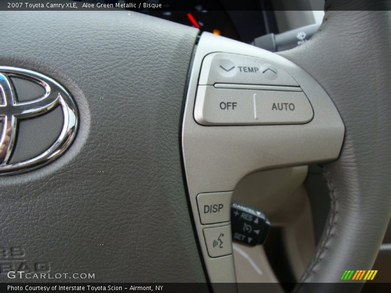 Aloe Green Metallic / Bisque 2007 Toyota Camry XLE