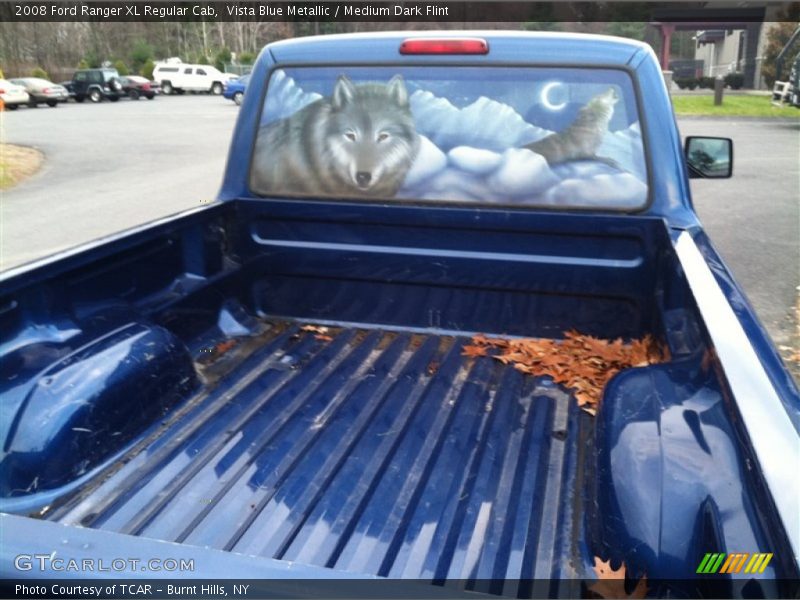Vista Blue Metallic / Medium Dark Flint 2008 Ford Ranger XL Regular Cab