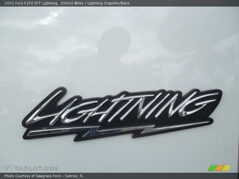Lightning badge - 2001 Ford F150 SVT Lightning