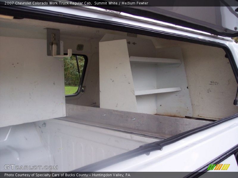 Summit White / Medium Pewter 2007 Chevrolet Colorado Work Truck Regular Cab